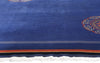 8 x 10 Antique Blue Chinese Art Deco Rug 79168