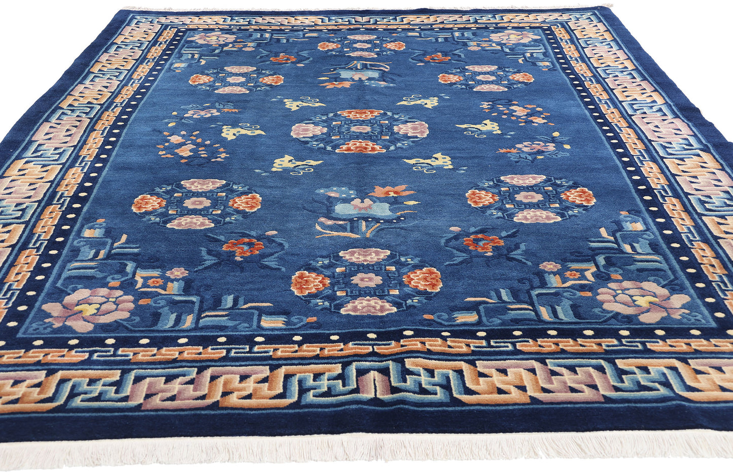 6 x 9 Antique Chinese Peking Rug 79078