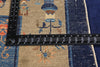 9 x 12 Blue Antique Chinese Peking Rug 77260