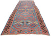 4 x 14 Antique Caucasian Avar Kilim Rug 78945