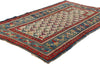 3 x 5 Ivory Antique Caucasian Shirvan Prayer Rug 79325