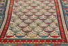 3 x 5 Ivory Antique Caucasian Shirvan Prayer Rug 79325
