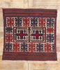 4 x 4 Antique Caucasian Soumak Rug 79092