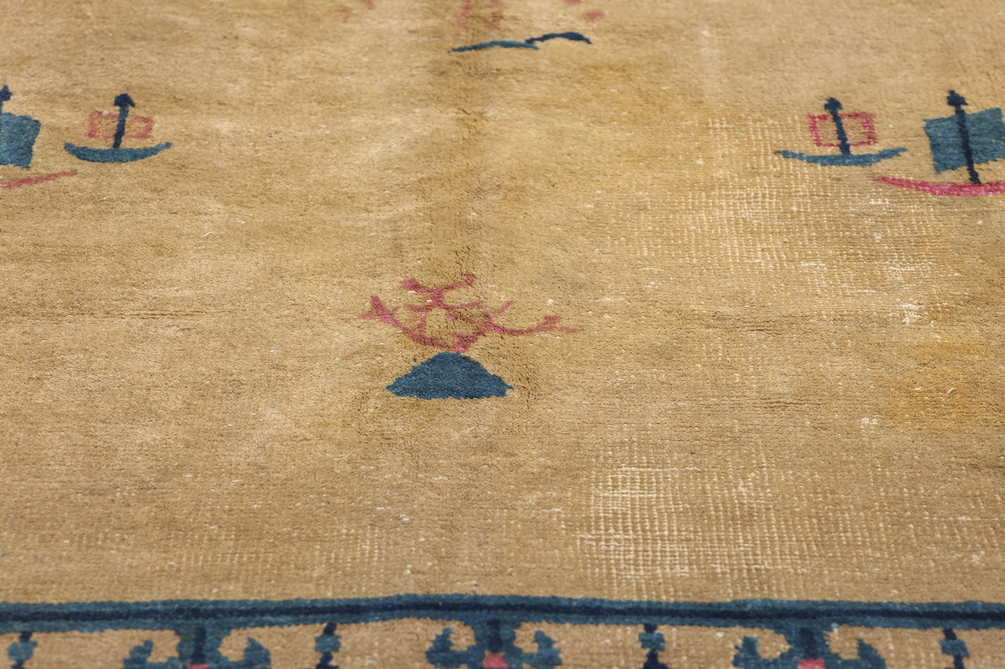 6 x 9 Antique Chinese Peking Rug 78921