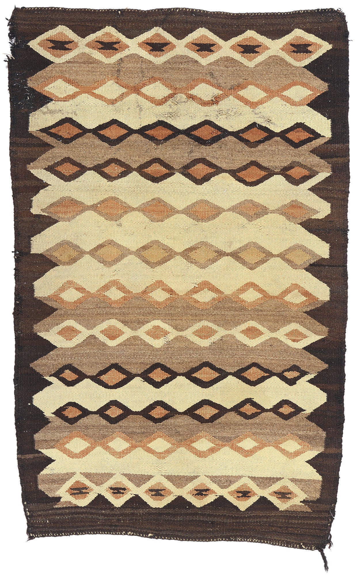 3 x 5 Antique Crystal Navajo Rug 79101
