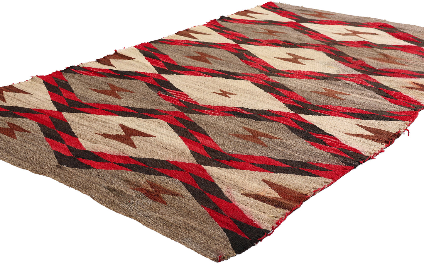 4 x 6 Antique Crystal Navajo Rug 79279