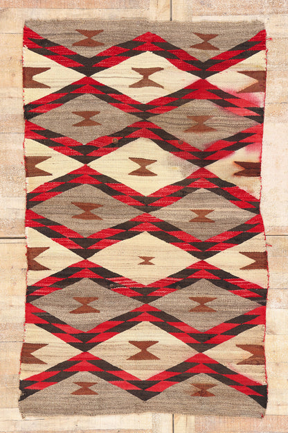 4 x 6 Antique Crystal Navajo Rug 79279