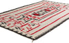 4 x 6 Ivory Antique Crystal Navajo Rug 79297