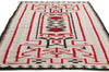 4 x 6 Ivory Antique Crystal Navajo Rug 79297