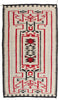 4 x 6 Ivory Antique Crystal Navajo Rug 79297