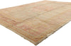 10 x 13 - Green Antique European Oushak Rug - 74018