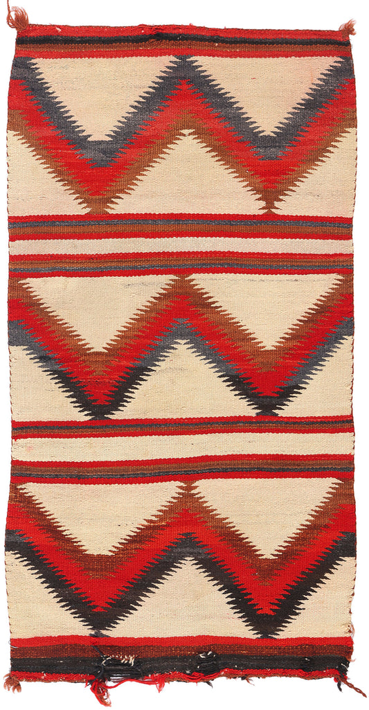 3 x 5 Antique Eye Dazzler Navajo Rug 79083