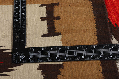 4 x 5 Antique Eye Dazzler Navajo Rug 79253