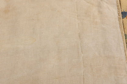 12 x 17 Antique French Aubusson Rug 79292