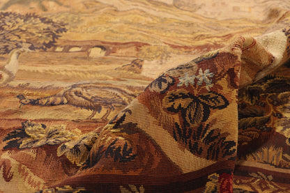 6 x 9 Antique French Aubusson Tapestry 79208