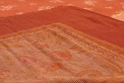 17 x 21 - Rust Antique French Savonnerie Rug - 73397