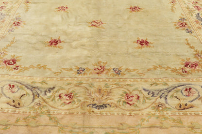 10 x 13 - Multicolor Antique French Savonnerie Rug - 71778