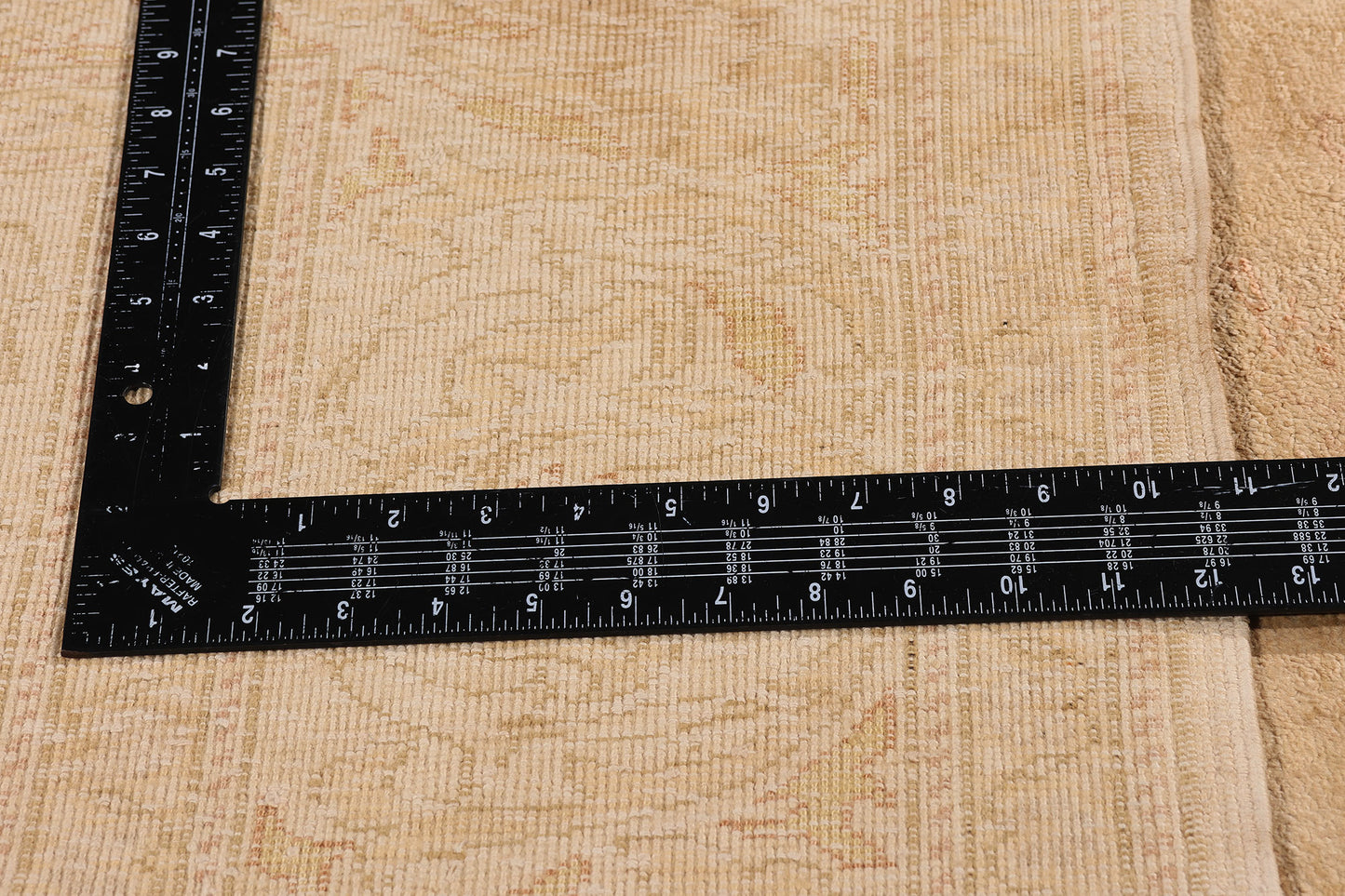 9 x 13 Antique Golden Turkish Oushak Rug 71910