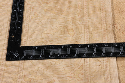 9 x 13 Antique Golden Turkish Oushak Rug 71910