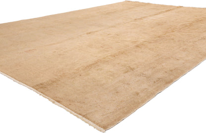 9 x 13 Antique Golden Turkish Oushak Rug 71910