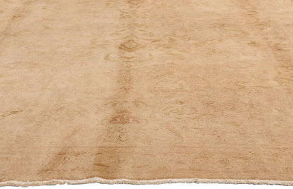9 x 13 Antique Golden Turkish Oushak Rug 71910