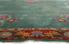8 x 11 Green Antique Chinese Art Deco Rug 79167