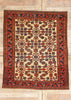 5 x 6 Ivory Antique Persian Malayer Rug 79307