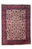 10 x 14 Antique Ivory Persian Mashhad Rug 74041