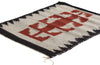 2 x 2 Gray Antique Klagetoh Navajo Rug 79334
