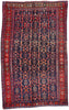5 x 7 Antique Navy Blue Persian Kurdish Rug 61167