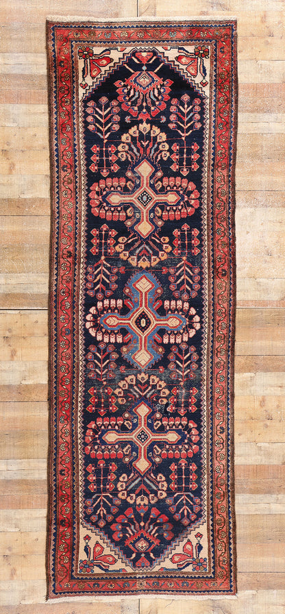 3 x 11 Antique Persian Lilihan Rug 78962