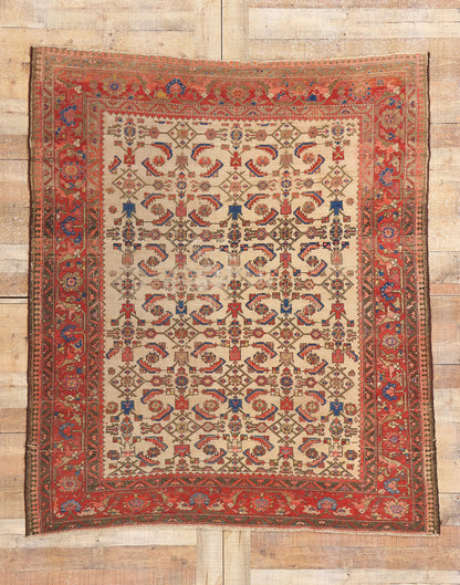 5 x 6 Antique Persian Malayer Rug 78972