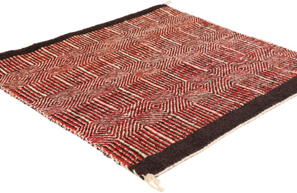 2 x 2 Antique Navajo Twill Single Saddle Blanket Rug 79318