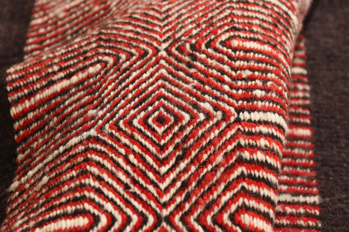 2 x 2 Antique Navajo Twill Single Saddle Blanket Rug 79318