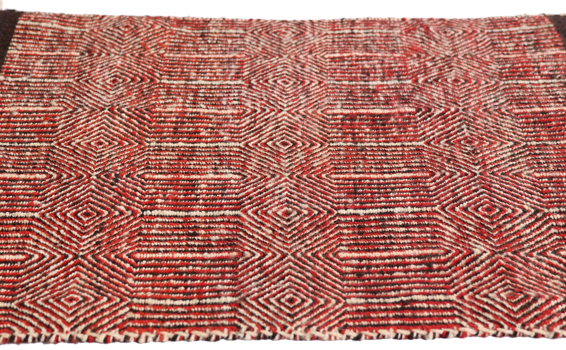 2 x 2 Antique Navajo Twill Single Saddle Blanket Rug 79318