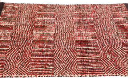 2 x 2 Antique Navajo Twill Single Saddle Blanket Rug 79318