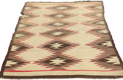 3 x 5 Antique Eye Dazzler Navajo Rug 79163