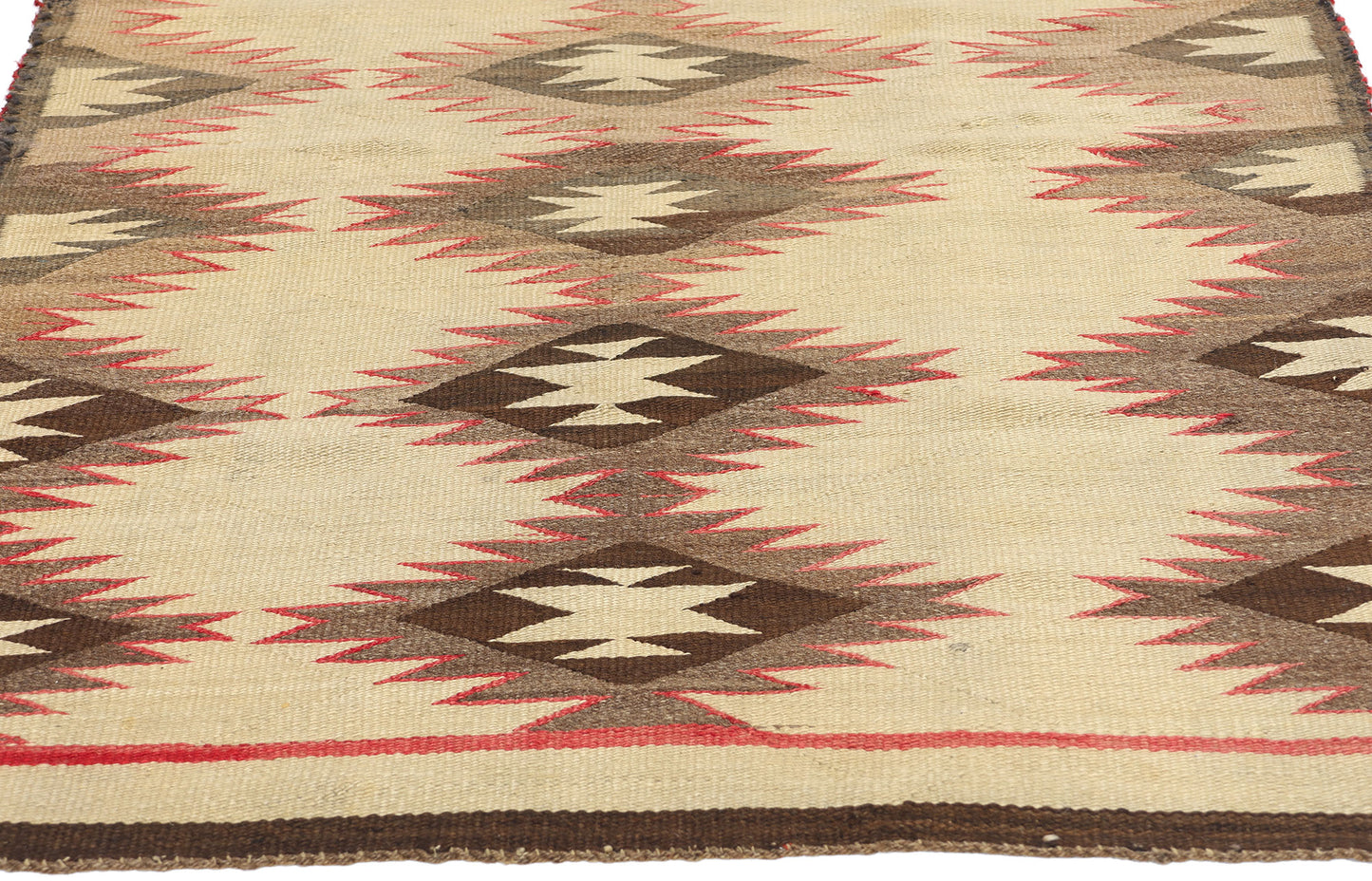 3 x 5 Antique Eye Dazzler Navajo Rug 79163