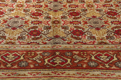 8 x 11 Antique Turkish Oushak Rug 79086