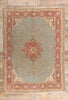 8 x 11 Antique Turkish Oushak Rug 77357