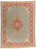 8 x 11 Antique Turkish Oushak Rug 77357