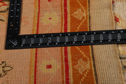 12 x 15 Antique Pastel Turkish Oushak Rug 79232