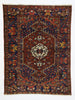 5 x 6 - Blue Antique Persian Bakhtiari Rug - 76853
