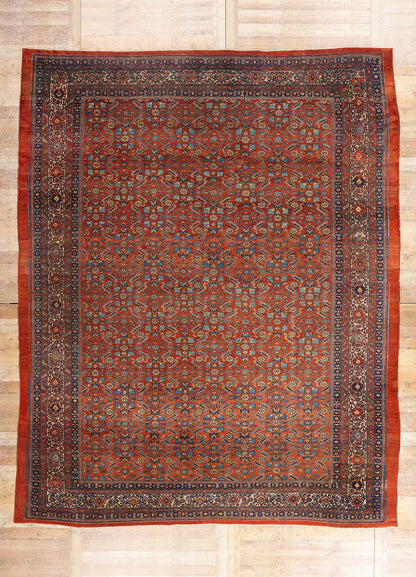 10 x 13 Antique Persian Bibikabad Rug 79205