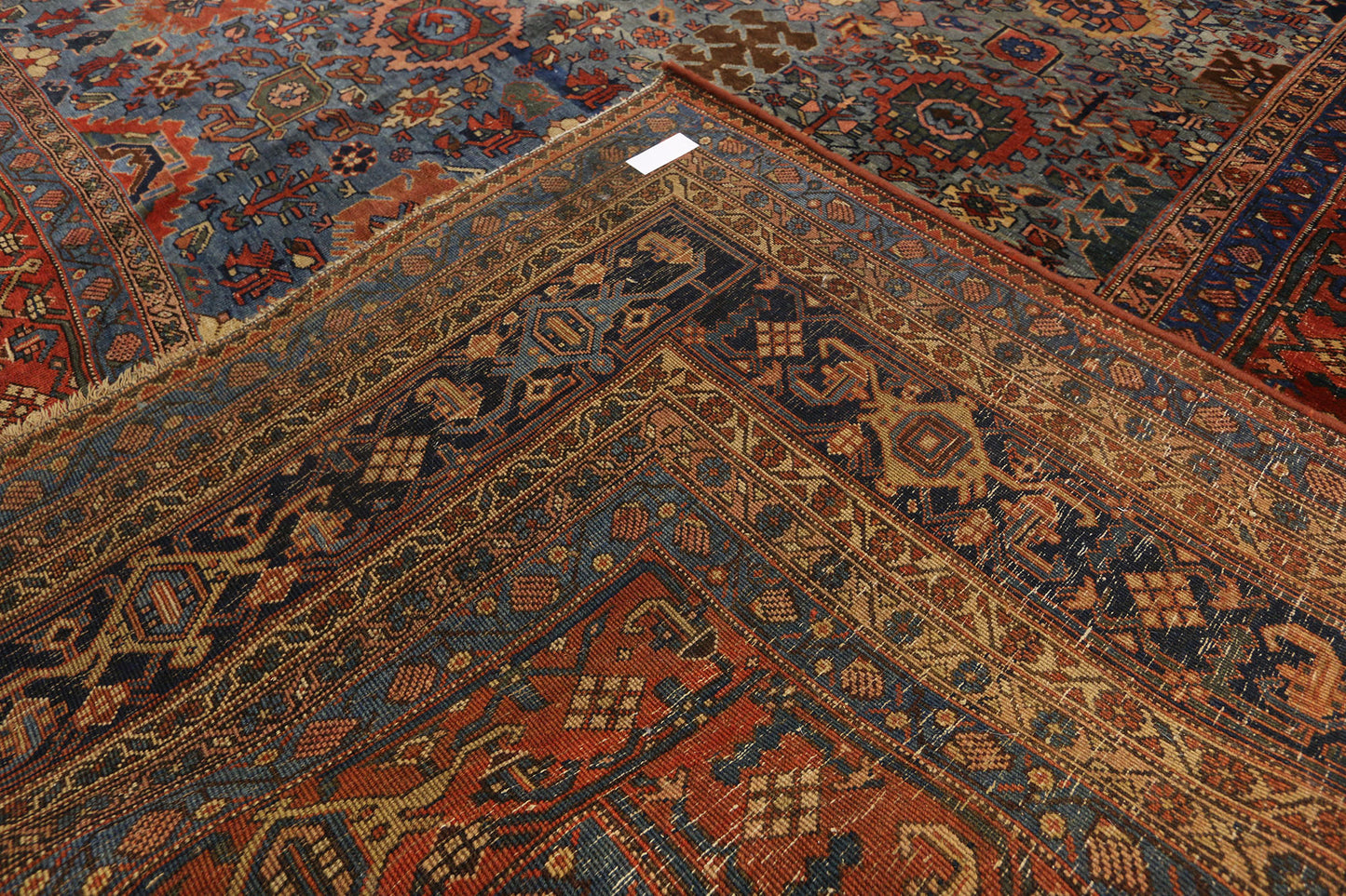 15 x 25 Antique Persian Halwai Bijar Rug 77327