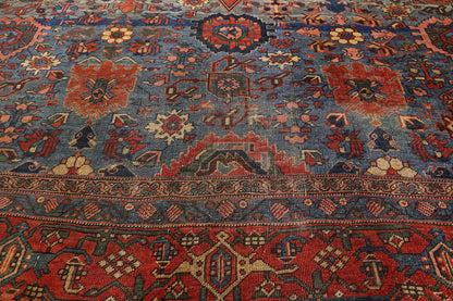 15 x 25 Antique Persian Halwai Bijar Rug 77327