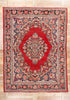 9 x 13 Antique Persian Mahal Rug 78961
