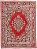 9 x 13 Antique Persian Mahal Rug 78961