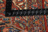 3 x 3 Red Antique Persian Heriz Rug 79317