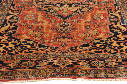 5 x 8 Vintage Persian Heriz Rug 79085